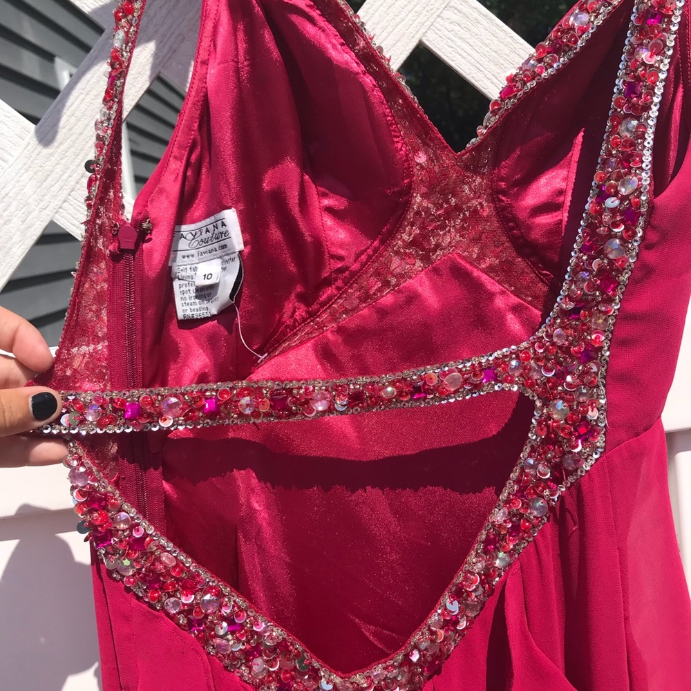Pink prom dress never worn - Picture 5 of 6